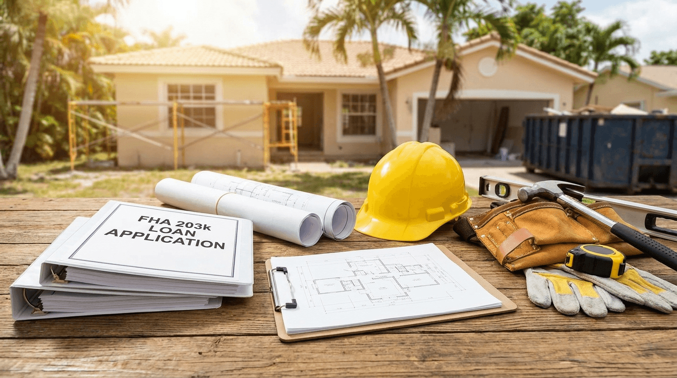 FHA 203k Loan: How to Buy and Renovate a Florida Home in One Loan