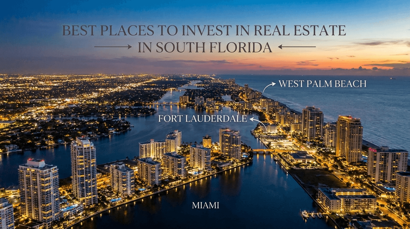 The Best Places to Invest in Real Estate in South Florida (2026)