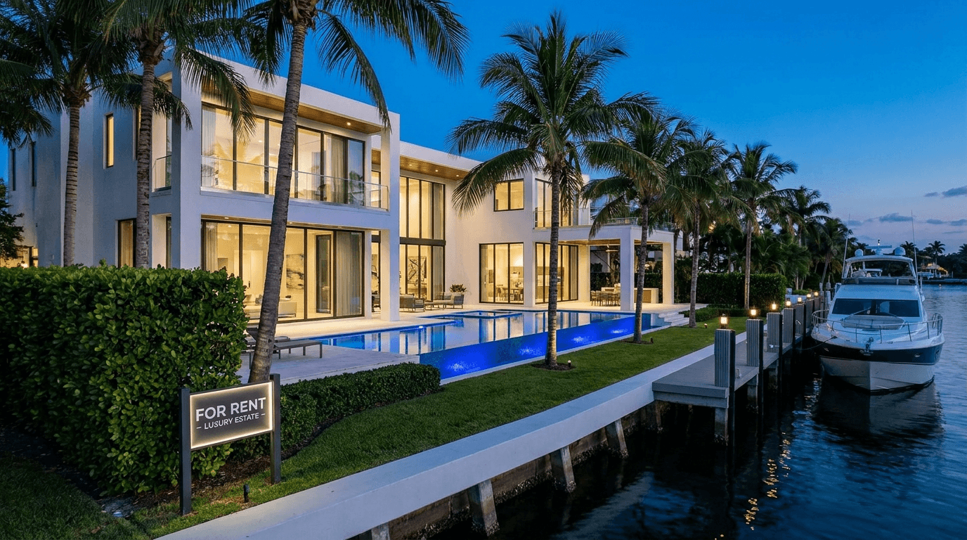 How Much Is Rent for a Million-Dollar House in South Florida?
