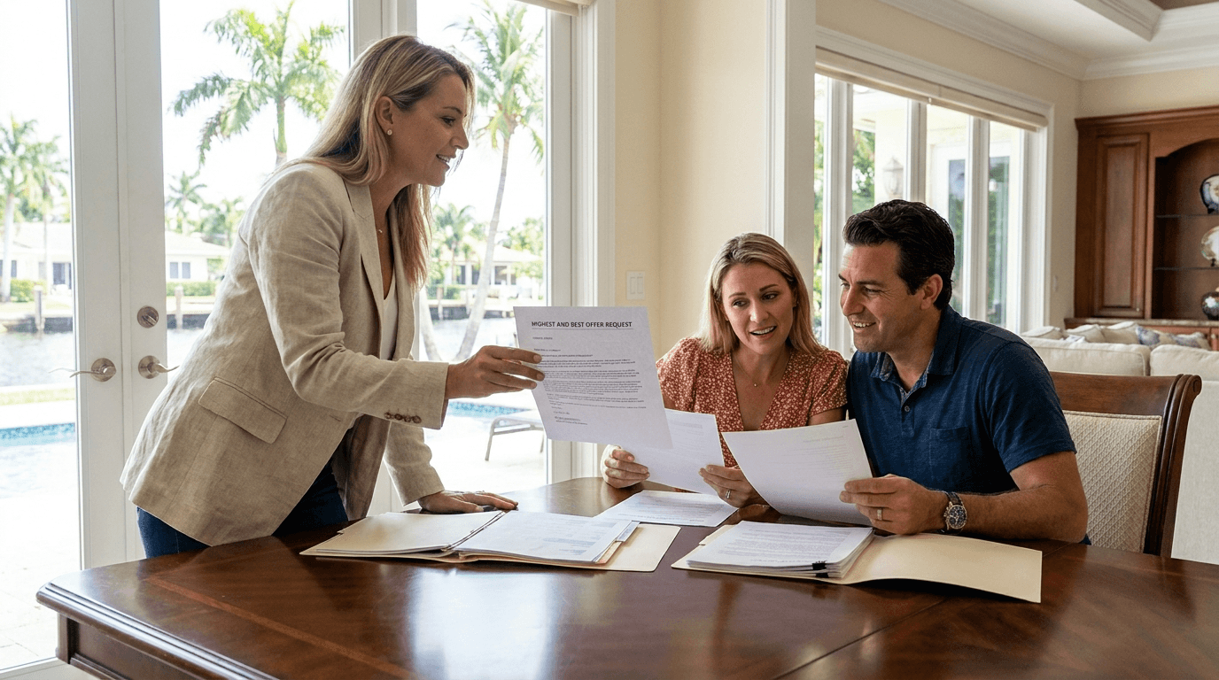 How to Ask for Highest and Best Offer in South Florida (Seller's Guide)