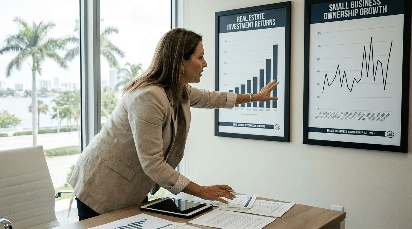 Real Estate vs. Business: Which Is the Better Investment in South Florida?