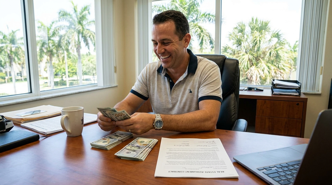 How much do real estate wholesalers make — South Florida wholesaler counting assignment fee income