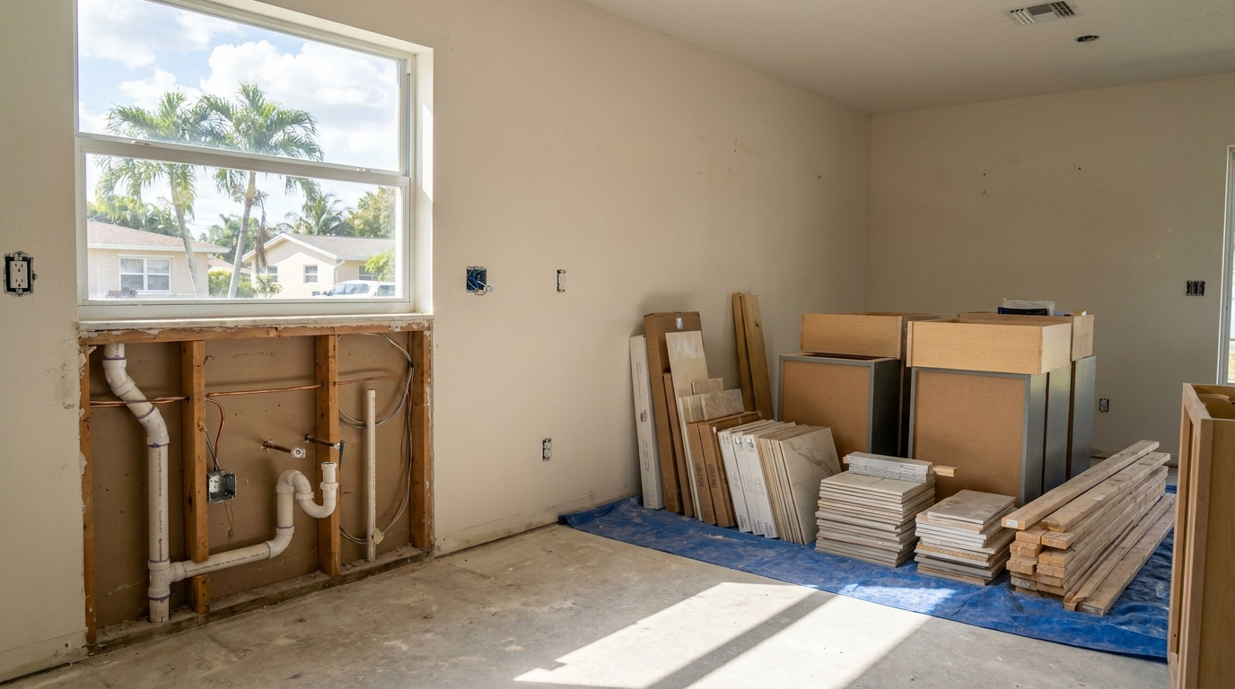 Cost to fix a house budget worksheet with room-by-room renovation estimates