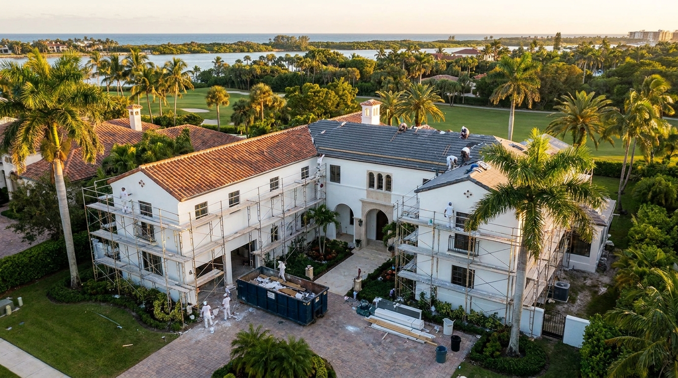 How to flip a house in South Florida — a newly renovated kitchen ready for sale