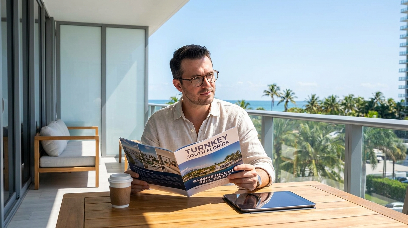 Turnkey rental property investment — out-of-state investor reviewing South Florida turnkey property returns